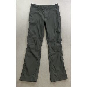 The North Face Hiking Pants Women's Size 8 Gray Outdoor Drawstring Lightweight